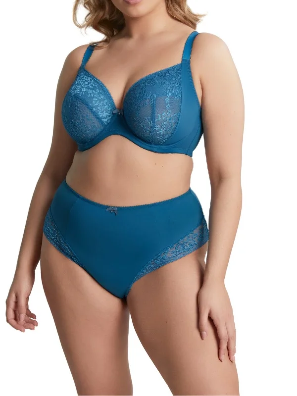 Roxie Plunge Bra - Atlantic Blue