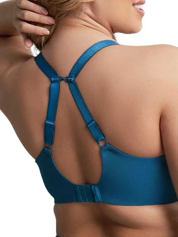 Roxie Plunge Bra - Atlantic Blue