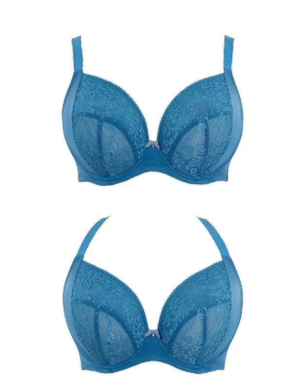 Roxie Plunge Bra - Atlantic Blue