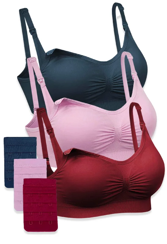 Blue Pink Red / XS/S: 8-10 / B-C-D-DD