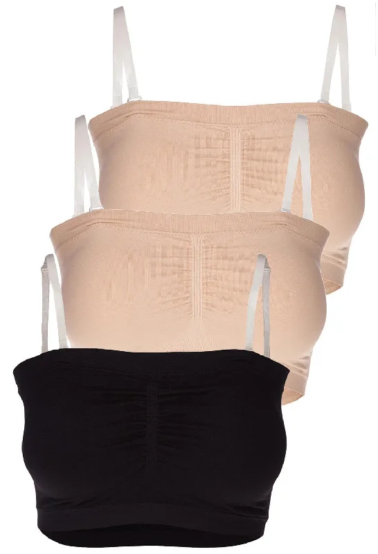 Small: 10-12 (A-B-C-D) / 2 Nude 1 Black