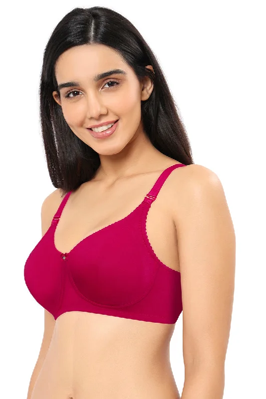 All Day Comfort Non-Padded & Non-Wired Bra - Cherries Jubilee