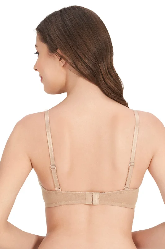 All Day Comfort Non-padded & Non-wired Bra - Sandalwood