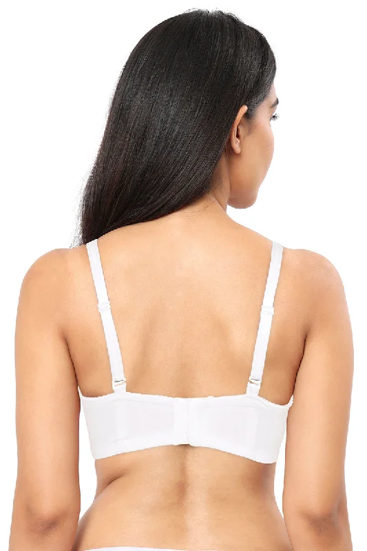 All Day Comfort Non-Padded & Non-Wired Bra - White
