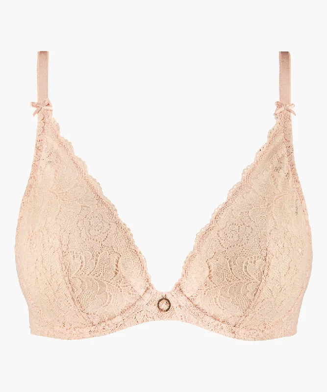 Aubade Rosessence Triangle Bra in Summer Nude
