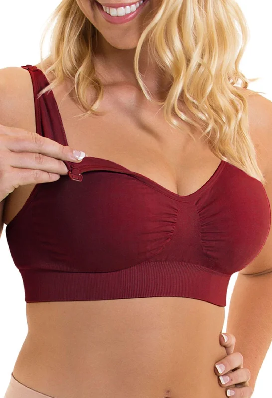 Burgundy / XS/S: 8-10 / B-C-D-DD