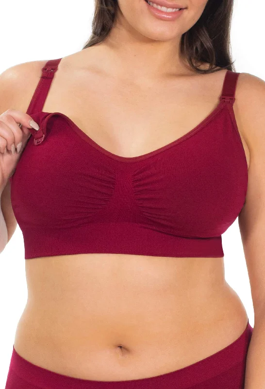 Burgundy / XS/S: 8-10 / E-F-G-H