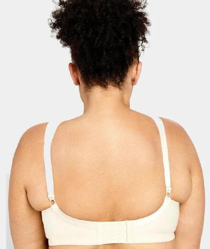 Berlei Jacquard Wire-Free Bra - Soft Beige