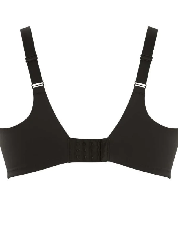 Bliss Full Cup Bra In Noir - Sculptresse