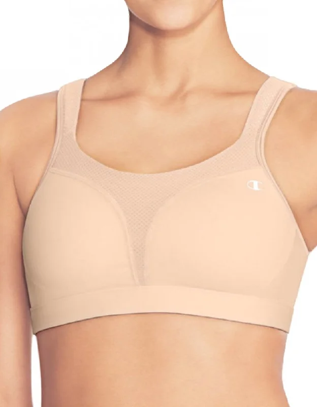 Champion Womens Comfort Full-Support Sports Bra Nude 1602