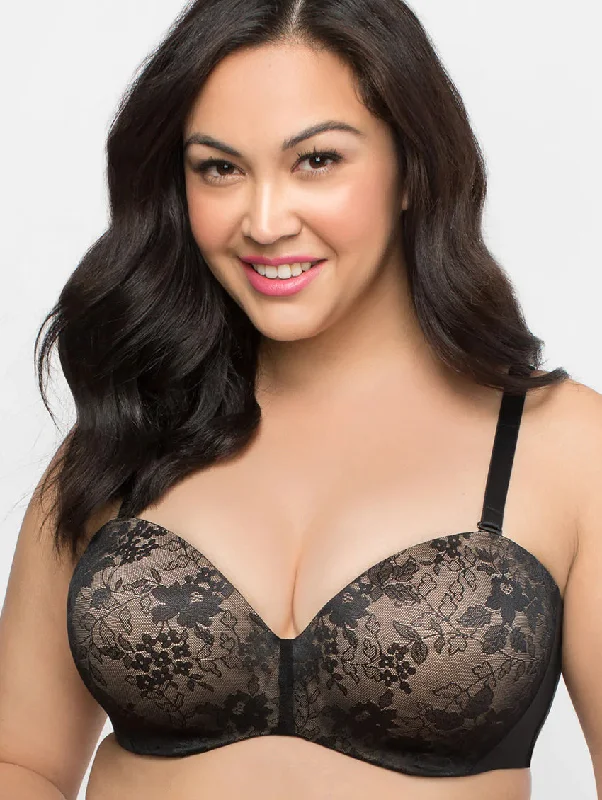Curvy Couture Strapless Bra