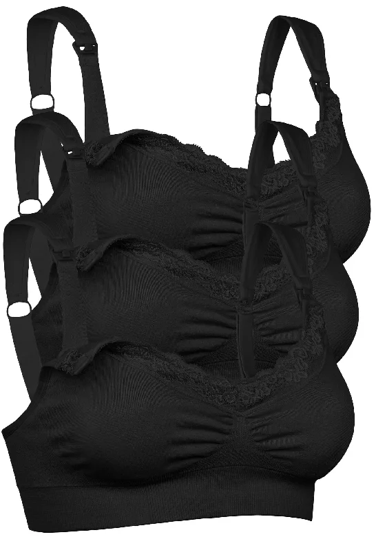 Black / S/M: 10-12 (B-C-D-DD)
