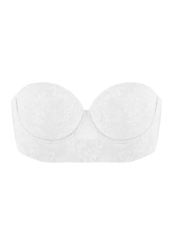 Daisy Strapless Longline Full Coverage Underwire Bra