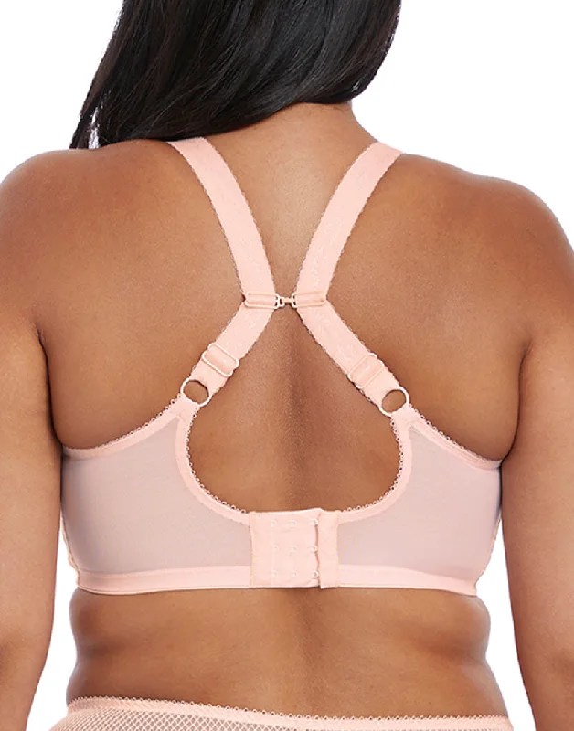 Elomi Charley Stretch Underwire Plunge Bra Ballet Pink EL4382