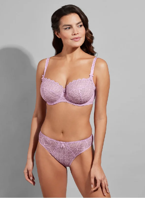 Empreinte Romy Low Neck Bra in Lilac