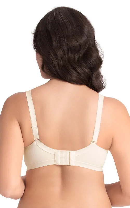 Ultimo Essential Cotton Non-Padded Non-Wired Bra (Pack of 2) - Whtsmke-Whtsmke Pr