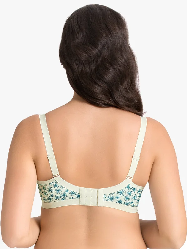 Ultimo Essential Cotton Non-Padded Non-Wired Bra (Pack of 2) - Whtsmke-Whtsmke Pr