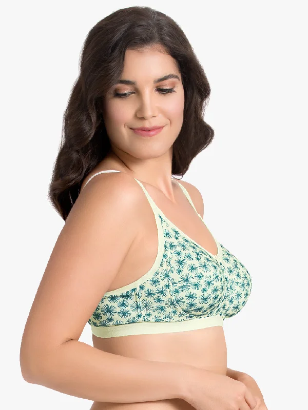 Ultimo Essential Cotton Non-Padded Non-Wired Bra (Pack of 2) - Whtsmke-Whtsmke Pr