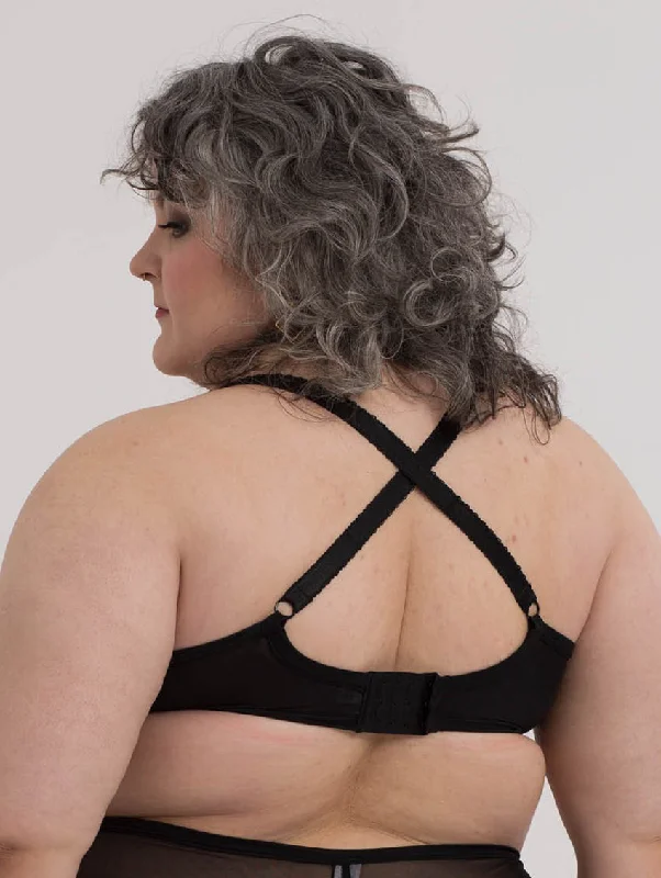 Ewa Michalak Le Noir Plunge Bra - PLM Style