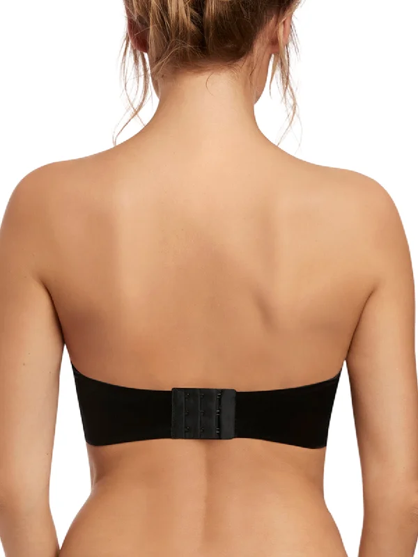Aura Moulded Strapless Bra - Black