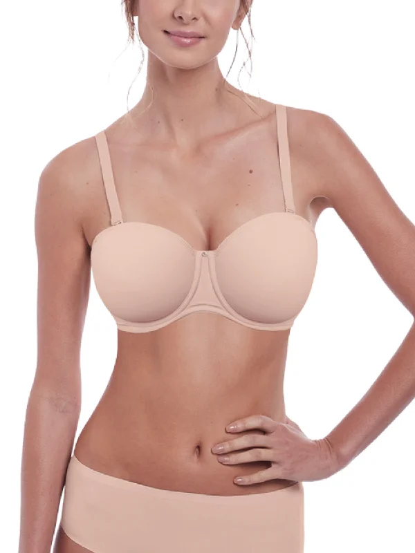 Aura Moulded Strapless Bra - Natural Beige