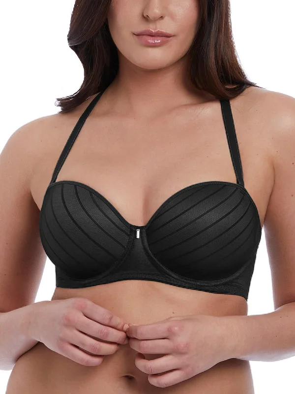 Cameo Strapless Moulded Bra - Black Cameo Strapless Moulded Bra - Black