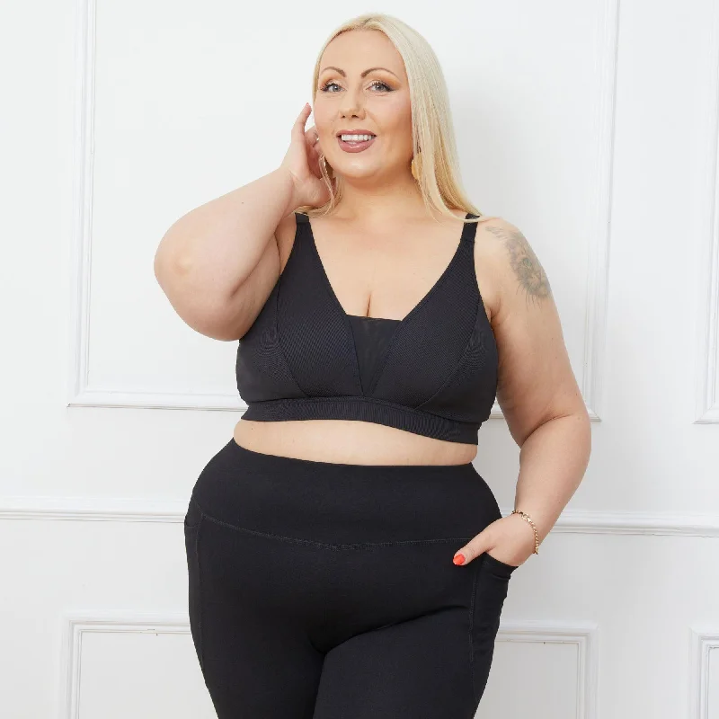 Full Cup Bra - Black