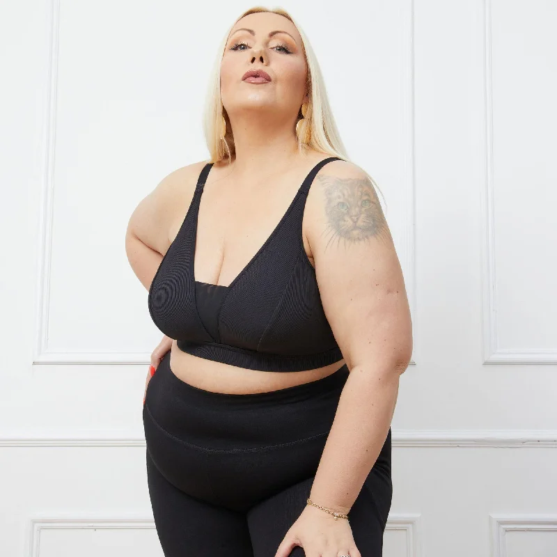 Full Cup Bra - Black