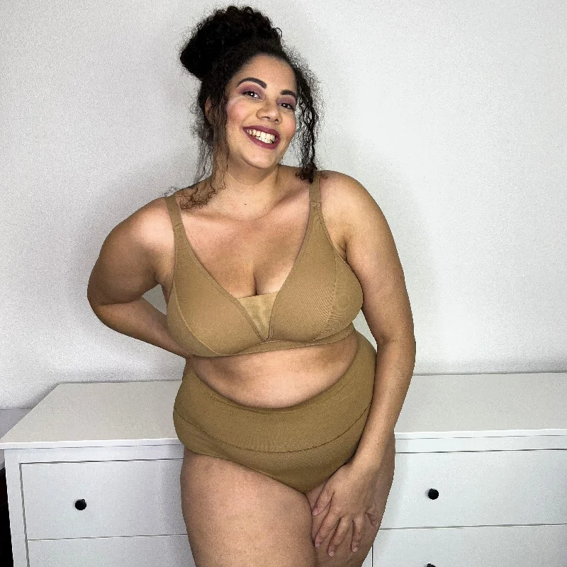 Full Cup Bra - Caramel