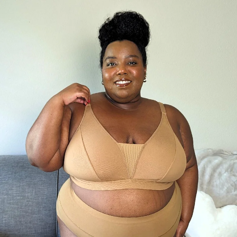 Full Cup Bra - Caramel