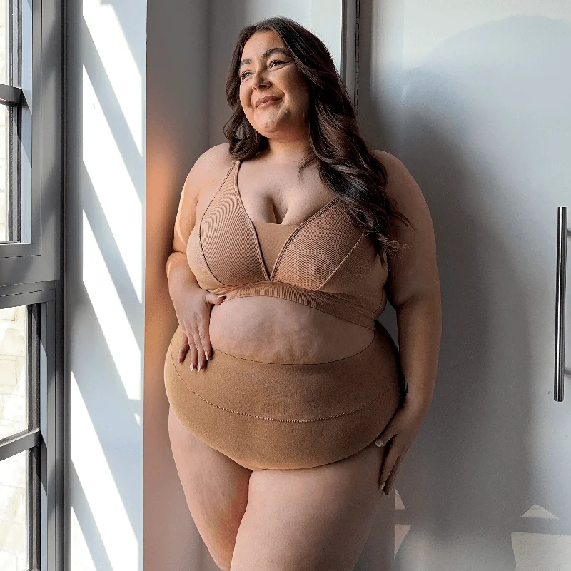 Full Cup Bra - Caramel