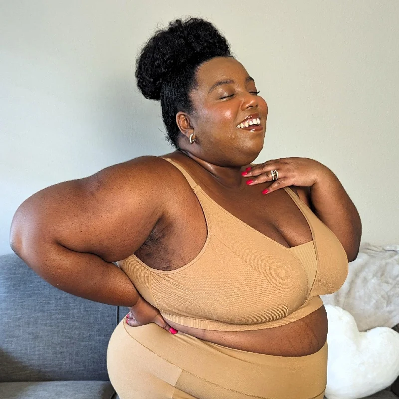 Full Cup Bra - Caramel