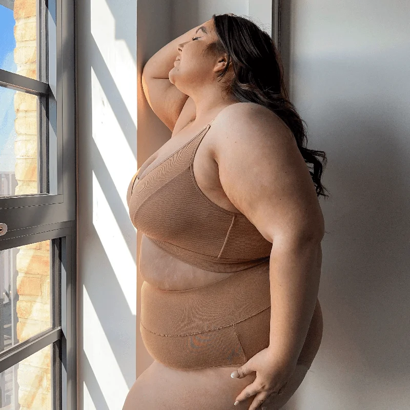 Full Cup Bra - Caramel