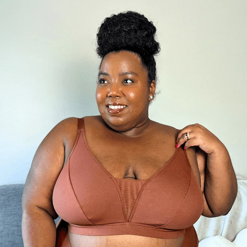 Full Cup Bra - Root Beer