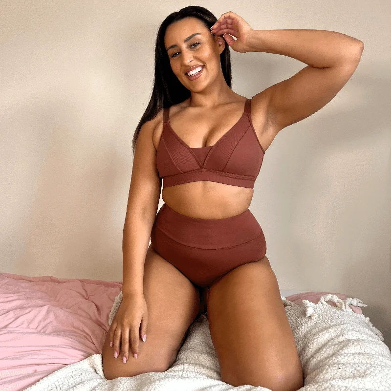 Regular Cup Bra - Root Beer