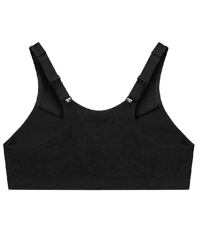 Glamorise Magiclift Front-Closure Posture Back Wire-Free Bra - Black