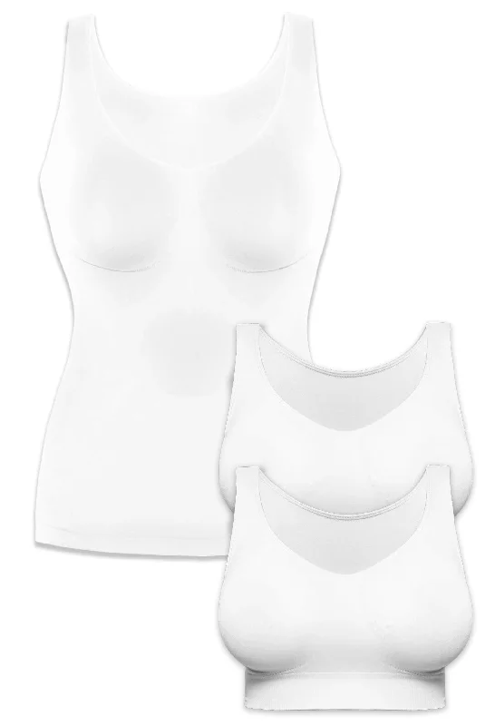 White / Small: 6-8 / S: 10 (Cup C-D-DD-E-F-G-H)