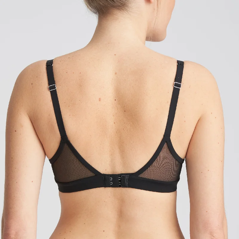 Marie Jo Louie Spacer Heart Shape Bra in Black