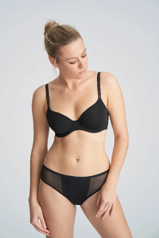 Marie Jo Louie Spacer Heart Shape Bra in Black