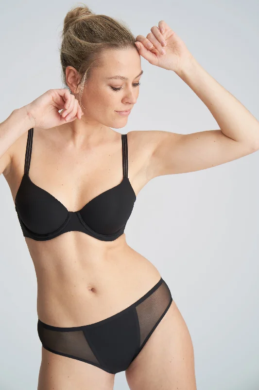 Marie Jo Louie Spacer Heart Shape Bra in Black