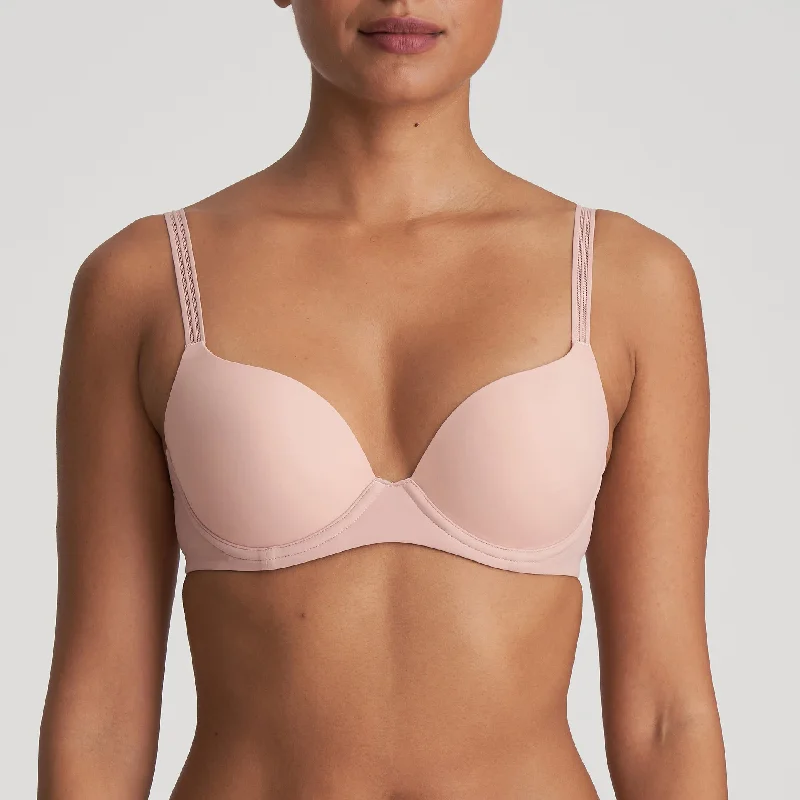 Marie Jo Louie Spacer Heart Shape Bra in Powder Rose