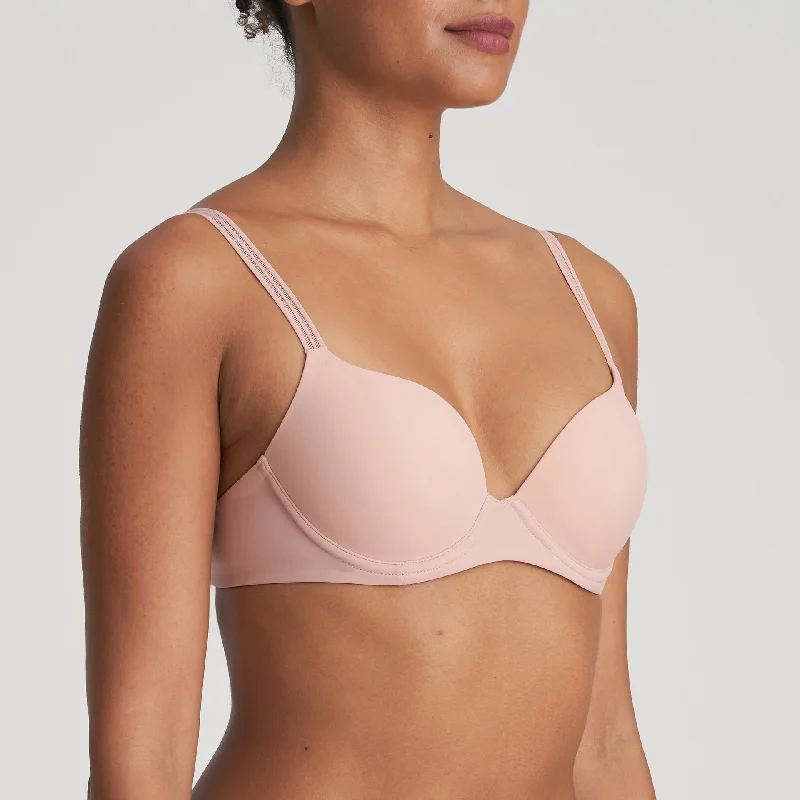 Marie Jo Louie Spacer Heart Shape Bra in Powder Rose
