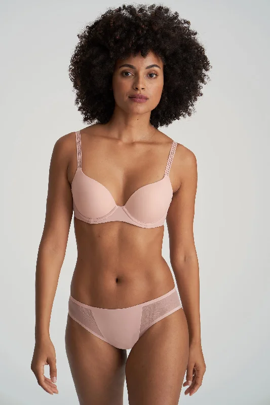 Marie Jo Louie Spacer Heart Shape Bra in Powder Rose