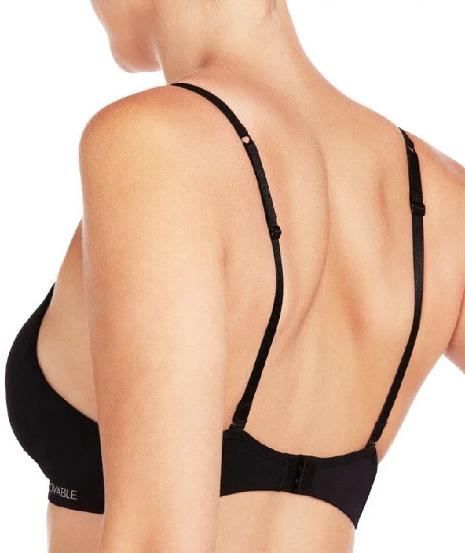 Lovable Seamless Contour Soft Cup Wire-free Bra - Black