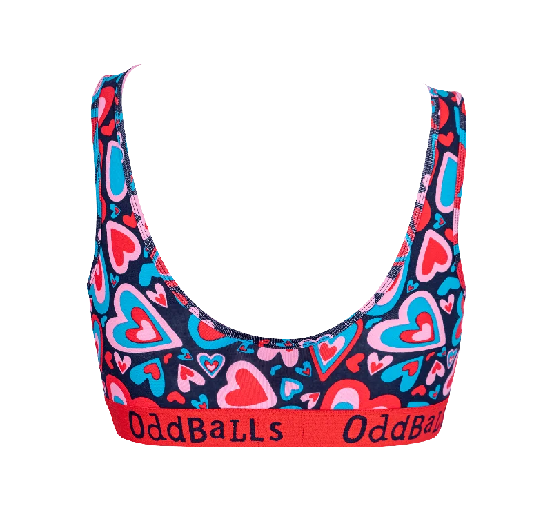 Love Hearts - Ladies Bralette