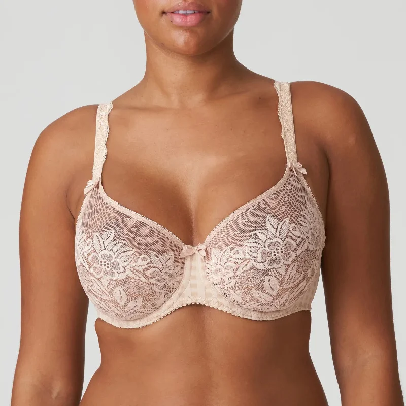Madison Non Padded Full Cup Seamless Bra In Caffé Latte - Prima Donna