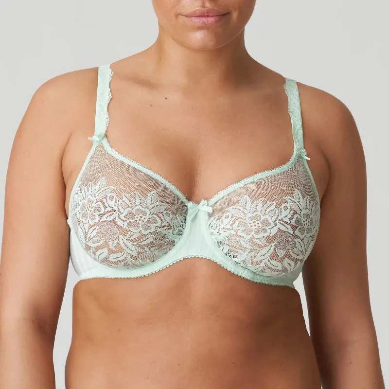 Madison Non Padded Full Cup Seamless Bra In Fleur De Printemps - Prima Donna