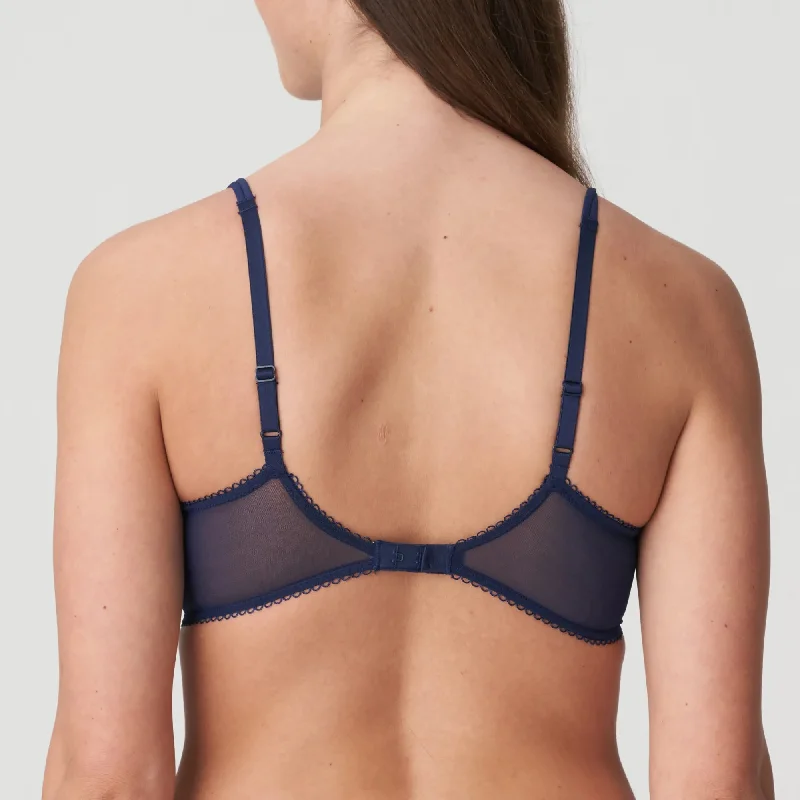 Marie Jo Etoile Soft Cup Plunge Bra in Sapphire Blue