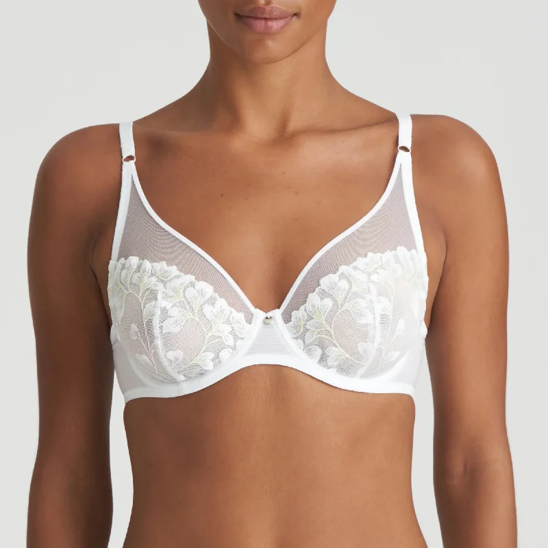 Marie Jo Leda Wire Bra in White