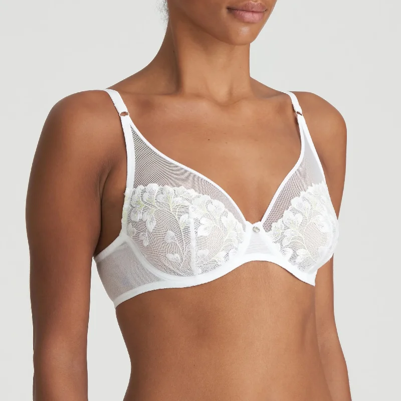 Marie Jo Leda Wire Bra in White